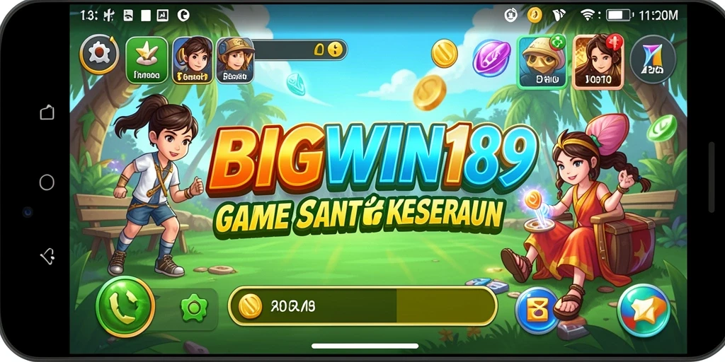 Screenshot gameplay BIGWIN189 yang penuh warna dan menyenangkan.