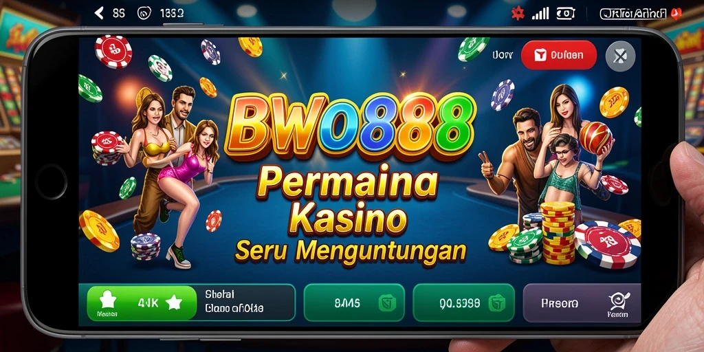 Tampilan menarik dari permainan Kasino BWO888.
