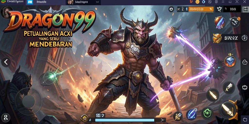 Gameplay DRAGON99 yang mendebarkan dengan aksi seru.