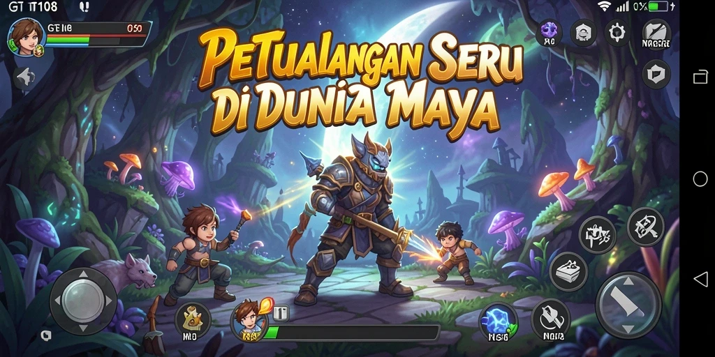 Gameplay seru dan menantang dalam GT108.