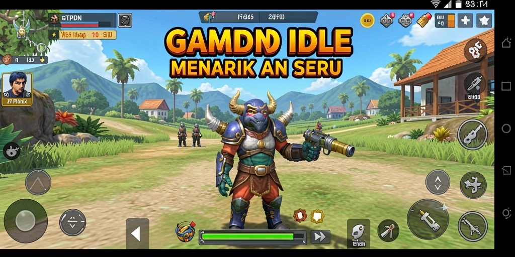 Tampilan menarik dalam gameplay GTPIDN yang membuat ketagihan.