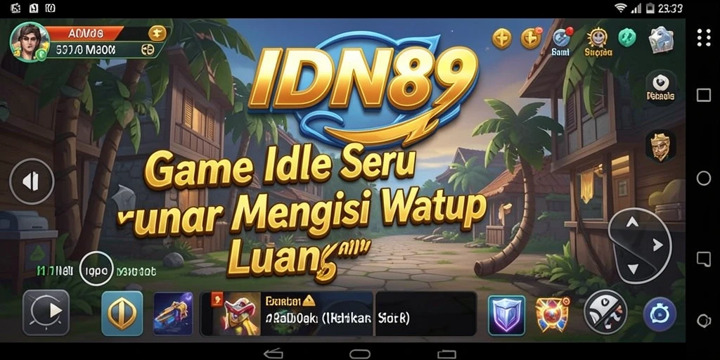 Screenshot gameplay IDN89 menampilkan keseruan permainan Idle yang menarik.