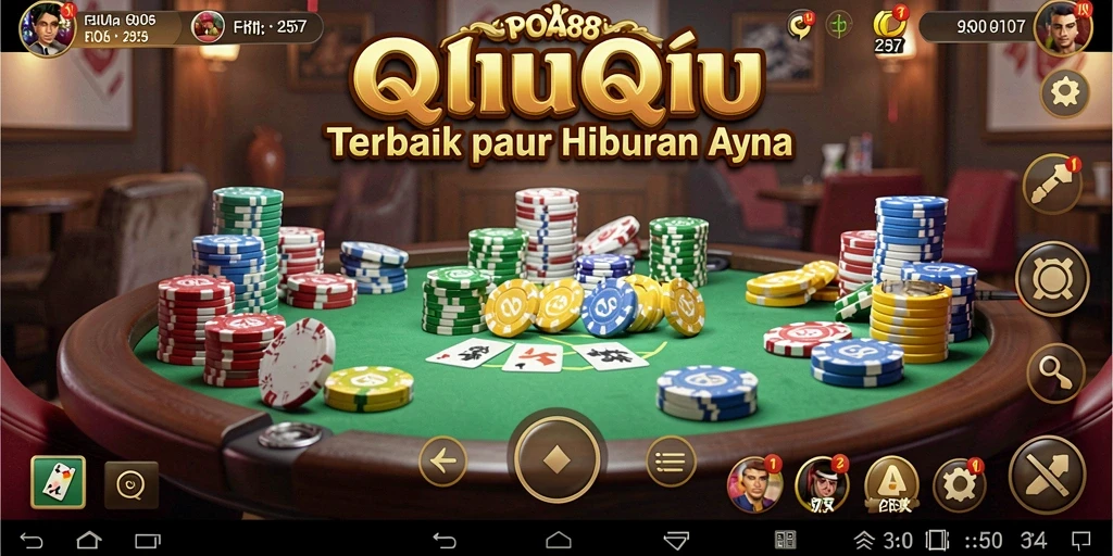 Tampilan gameplay seru di POA88 dengan pengalaman QiuQiu yang menegangkan.