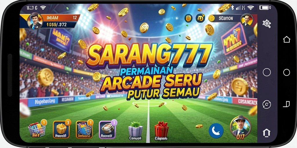 Screenshot SARANG777 menunjukkan aksi seru gameplay Arcade yang mengasyikkan.